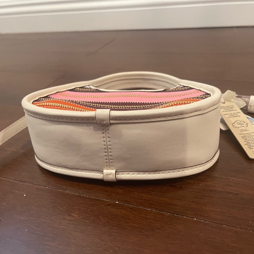 nwt Coachtopia mini ergo Bag with Crossbody strap in Upcrafted Zippers - Picture 5 of 9